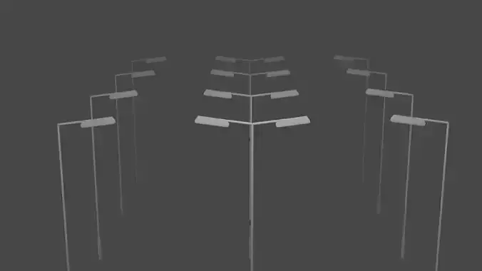 Urban street light 3D MODEL