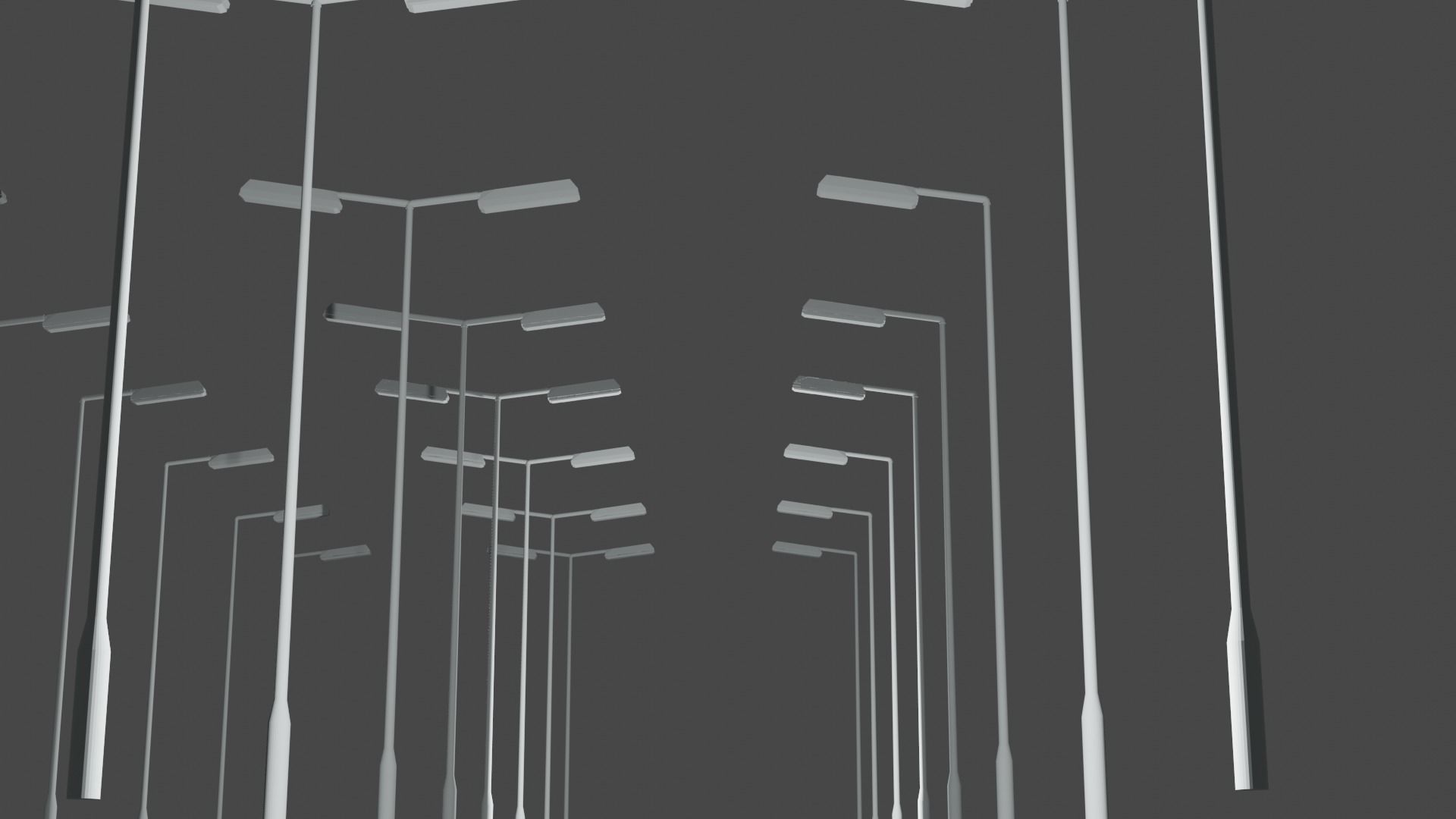 Urban street light 3D MODEL Low-poly 3D model_4