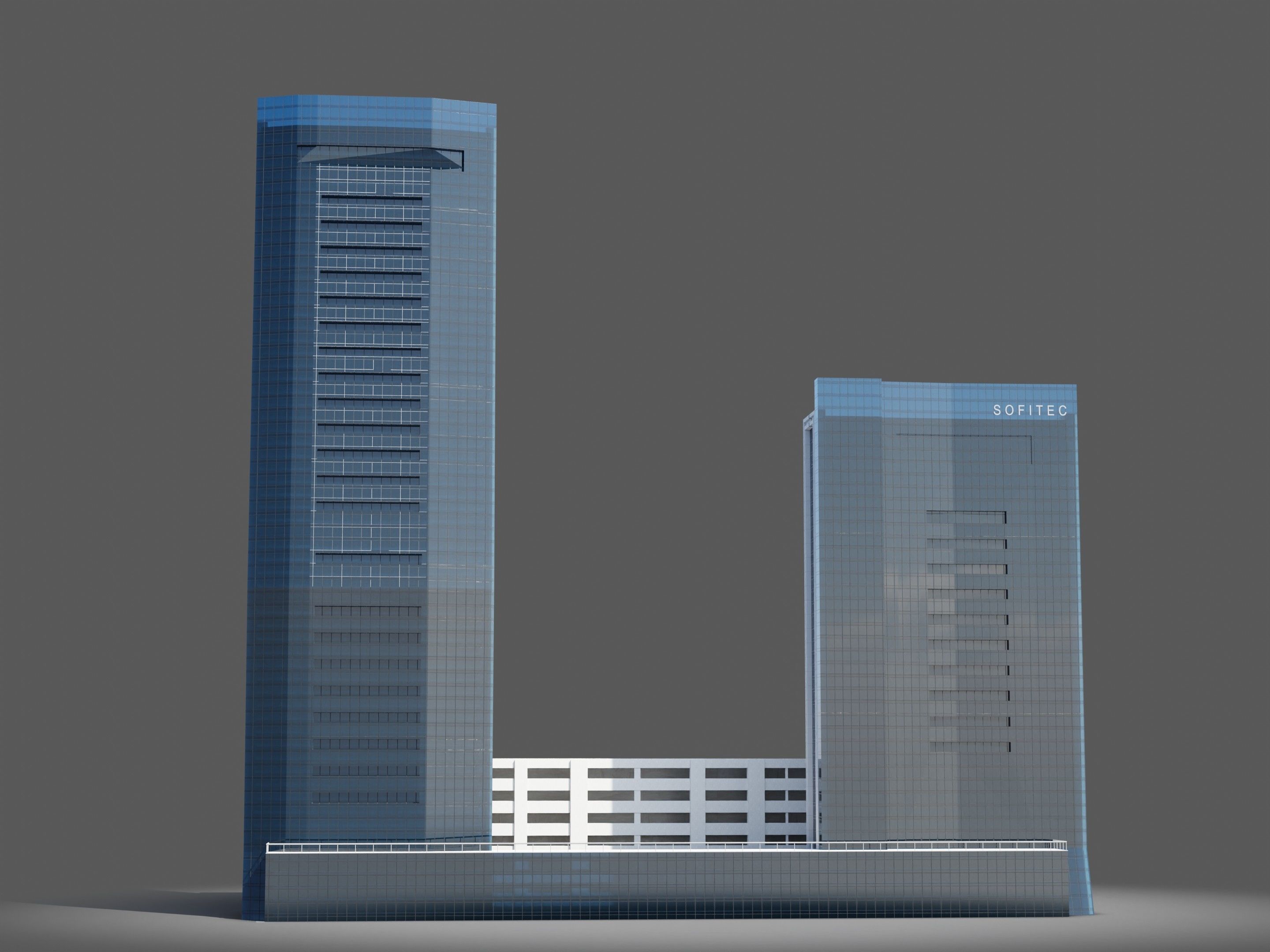 48 Burj Gate - Dubai 3D model_3