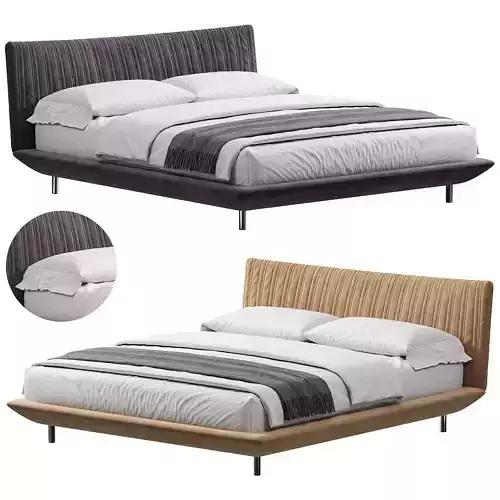  SHELLON BED By Desiree 3D model