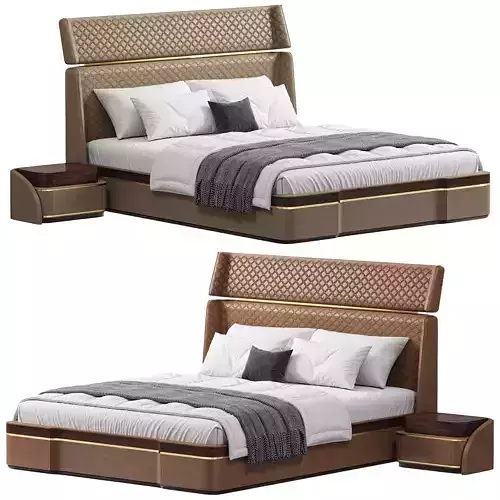  Etrona Metal Bed By Evgor