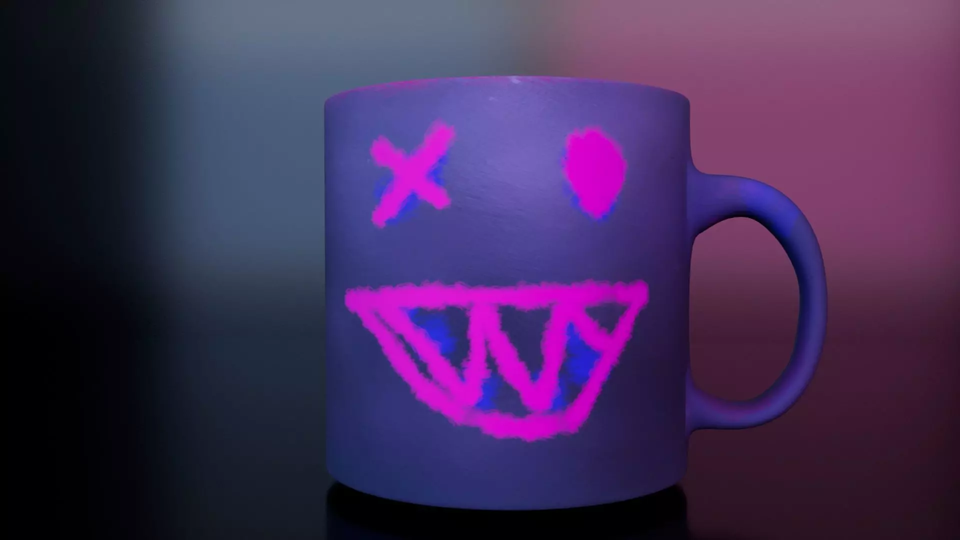 mug jinxs Style Free low-poly 3D model