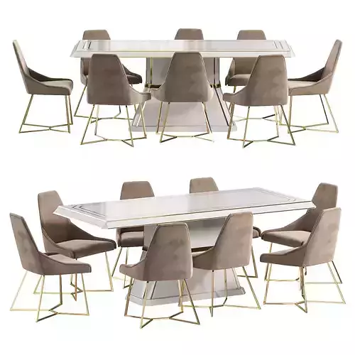 SAVOY DINING TABLE by Atmacha