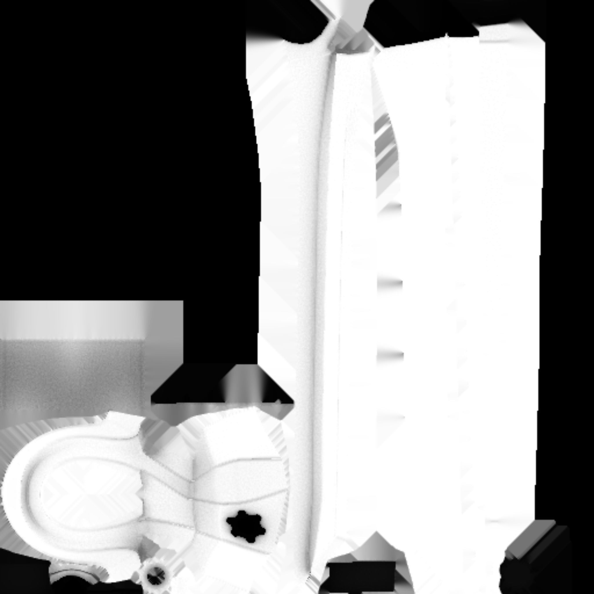 scissors blade Free 3D model_6