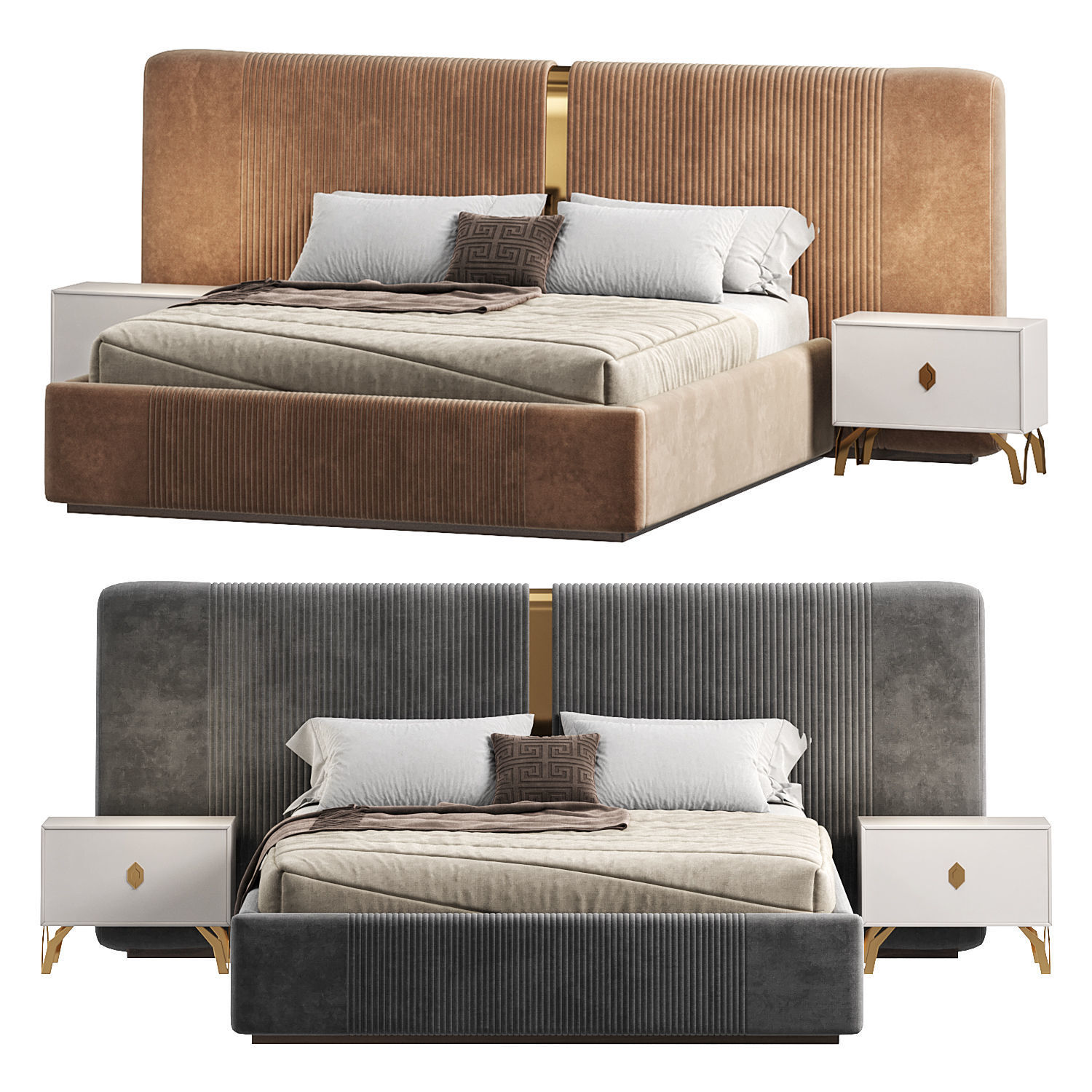 MAIA BED by Atmacha 3D model_1