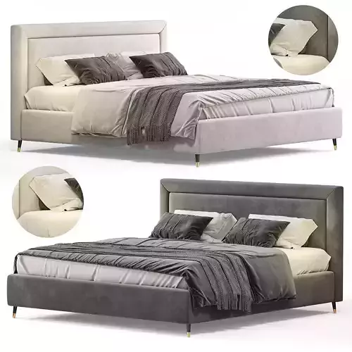 Opera Ramiro bed by Angelo Cappelini