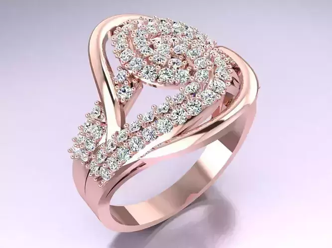 Diamond Ring - Womens Rings - N2488