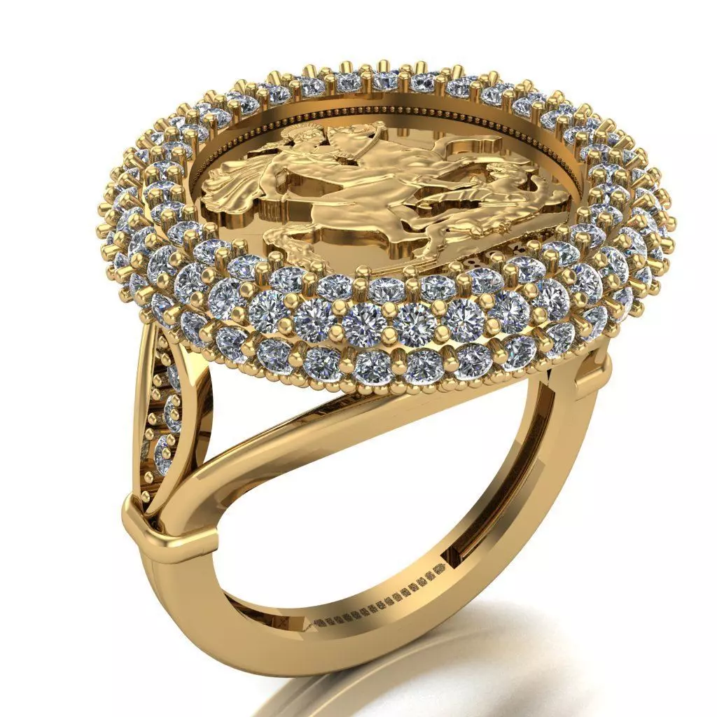 Lira Ring 080 3D print model
