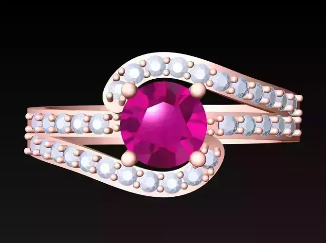 Diamond Ring - Womens Rings - N2491