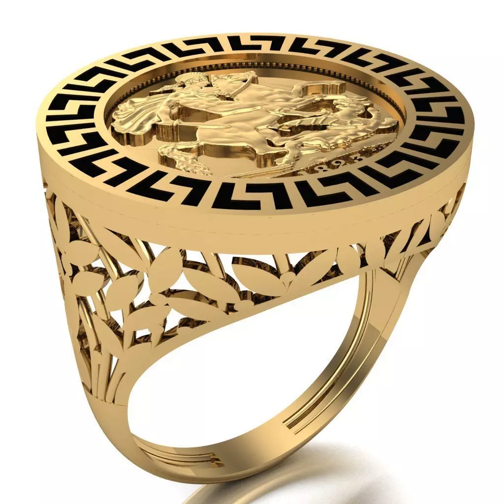 Lira Ring 081 3D print model