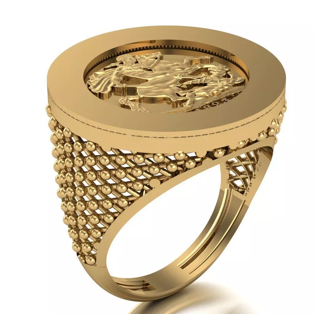 Lira Ring 082 3D print model