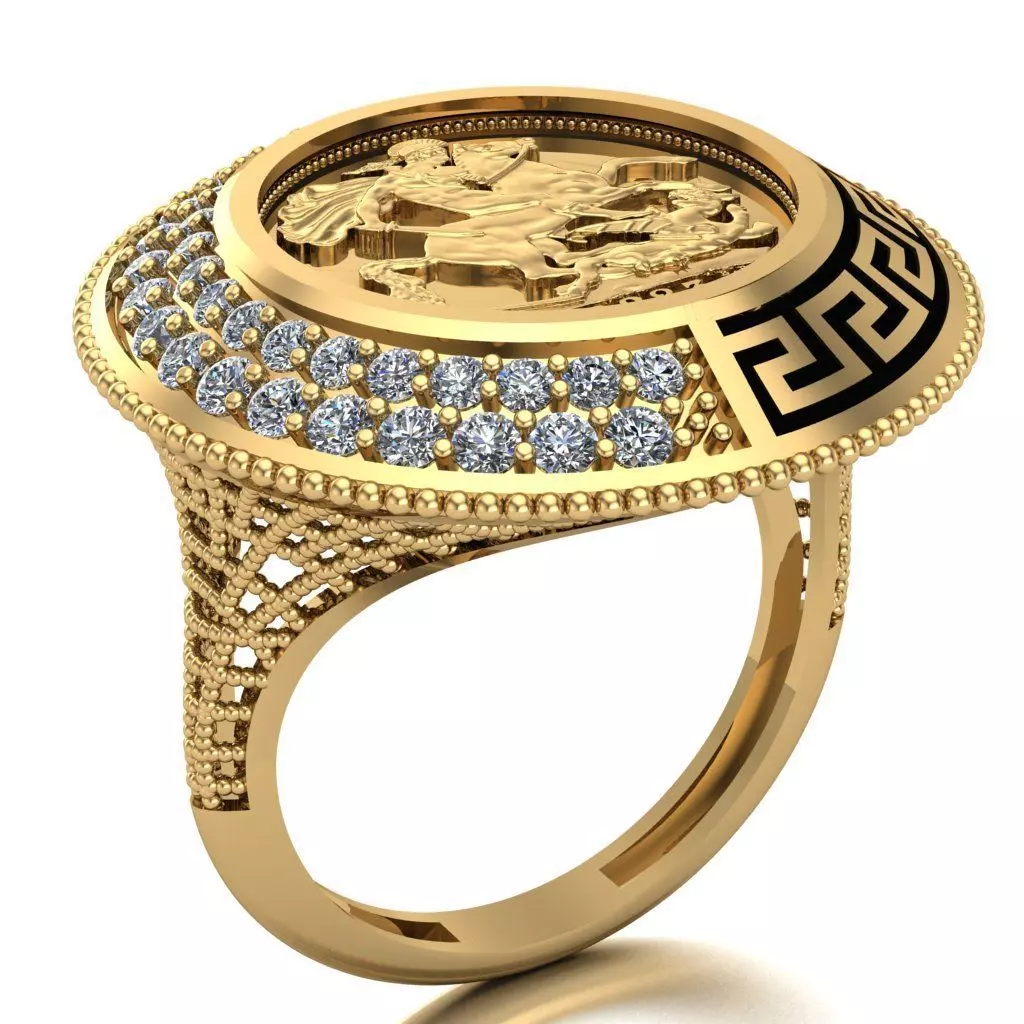 Lira Ring 083 3D print model