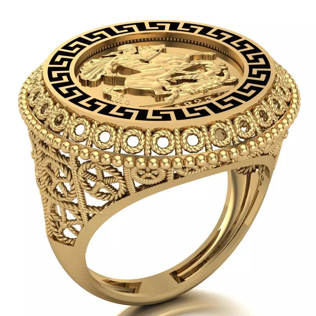 Lira Ring 084 3D print model