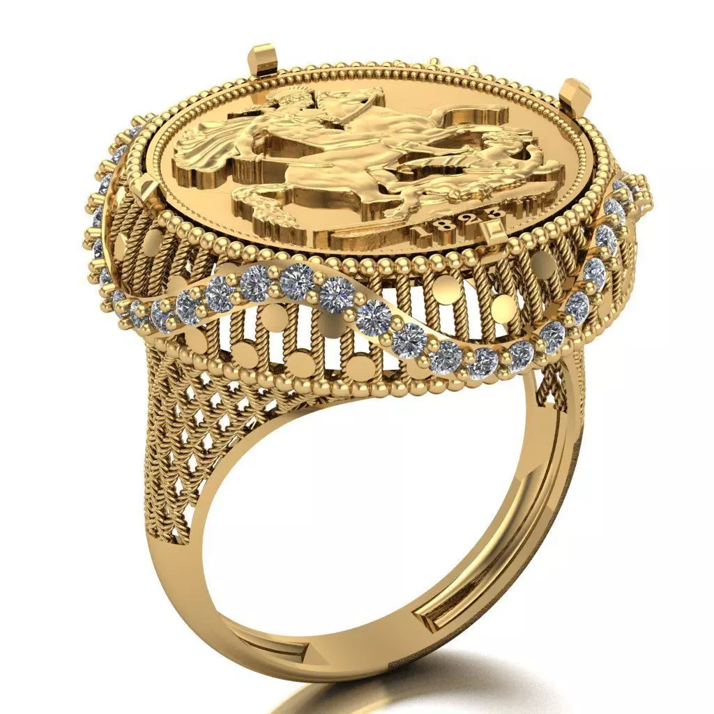 Lira Ring 085 3D print model