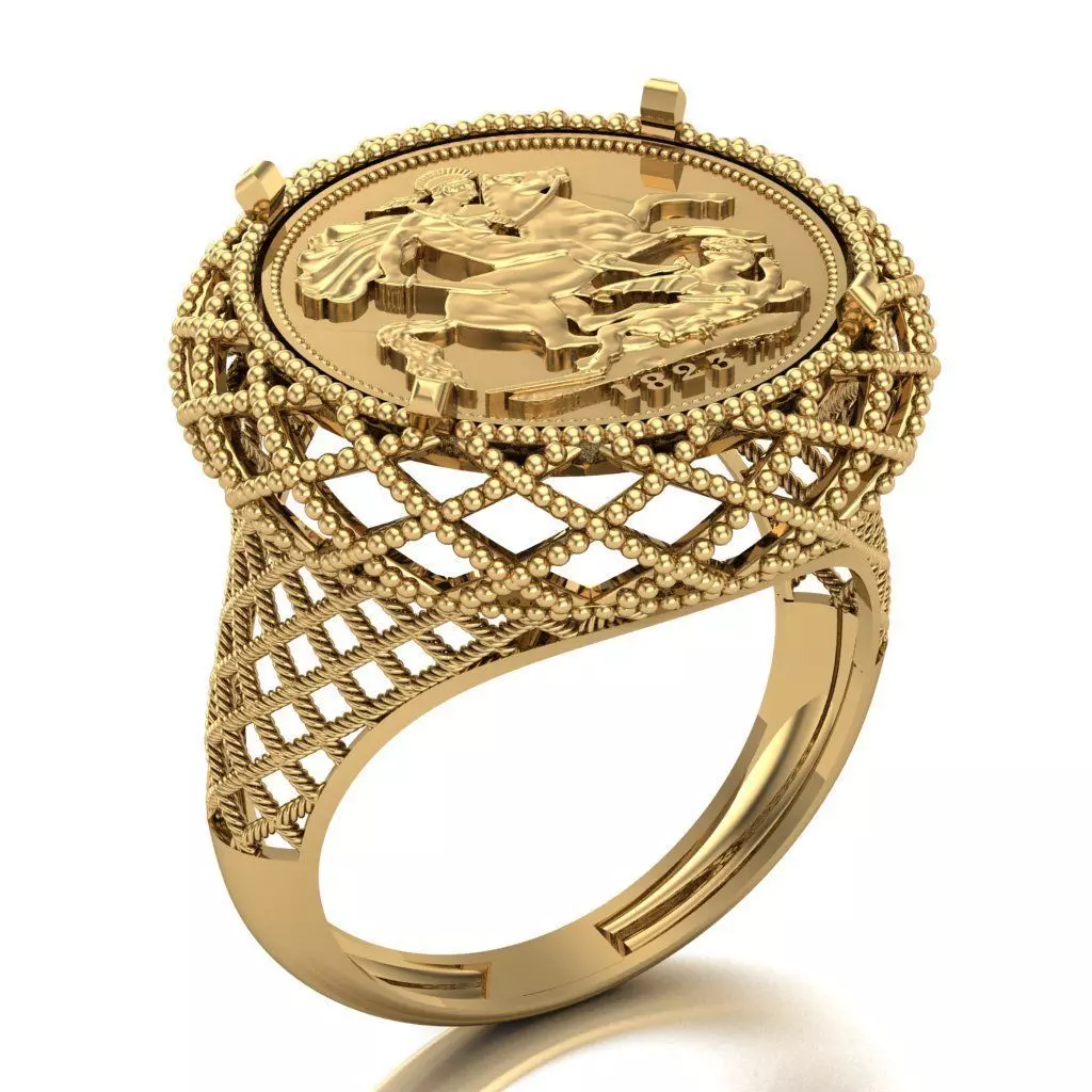 Lira Ring 086 3D print model