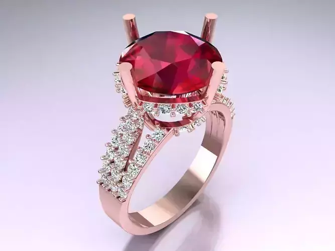 Diamond Ring - Womens Rings - N3574