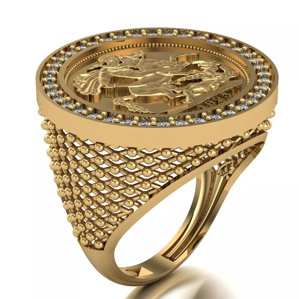 Lira Ring 087 3D print model