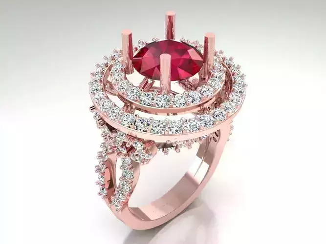 Diamond Ring - Womens Rings - N3575