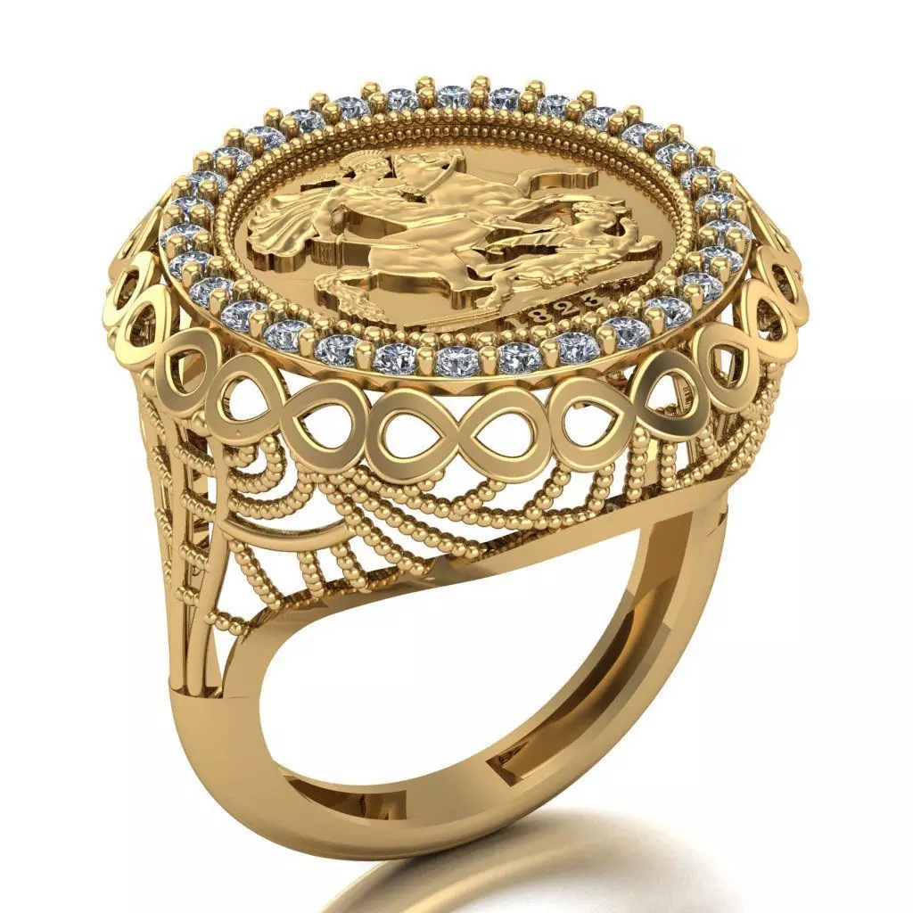 Lira Ring 088 3D print model