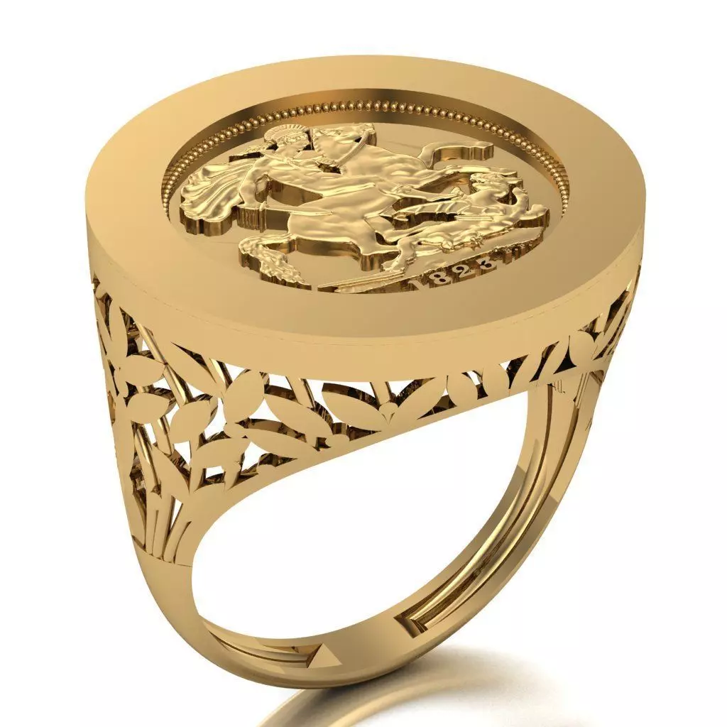 Lira Ring 090 3D print model