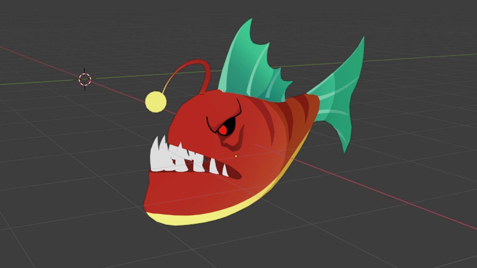 ocean world - fish series Low-poly 3D model_16