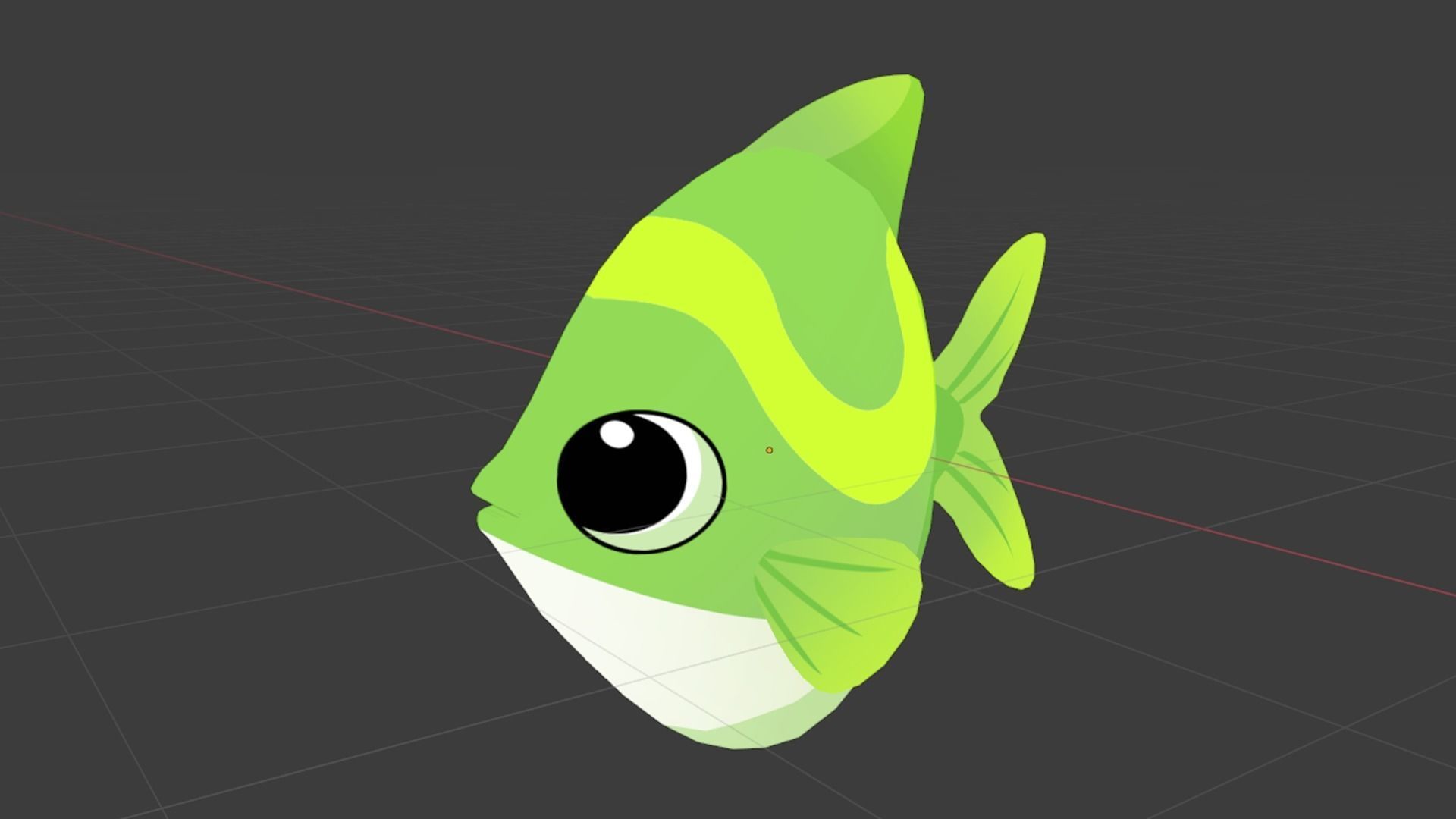 ocean world - fish series Low-poly 3D model_21