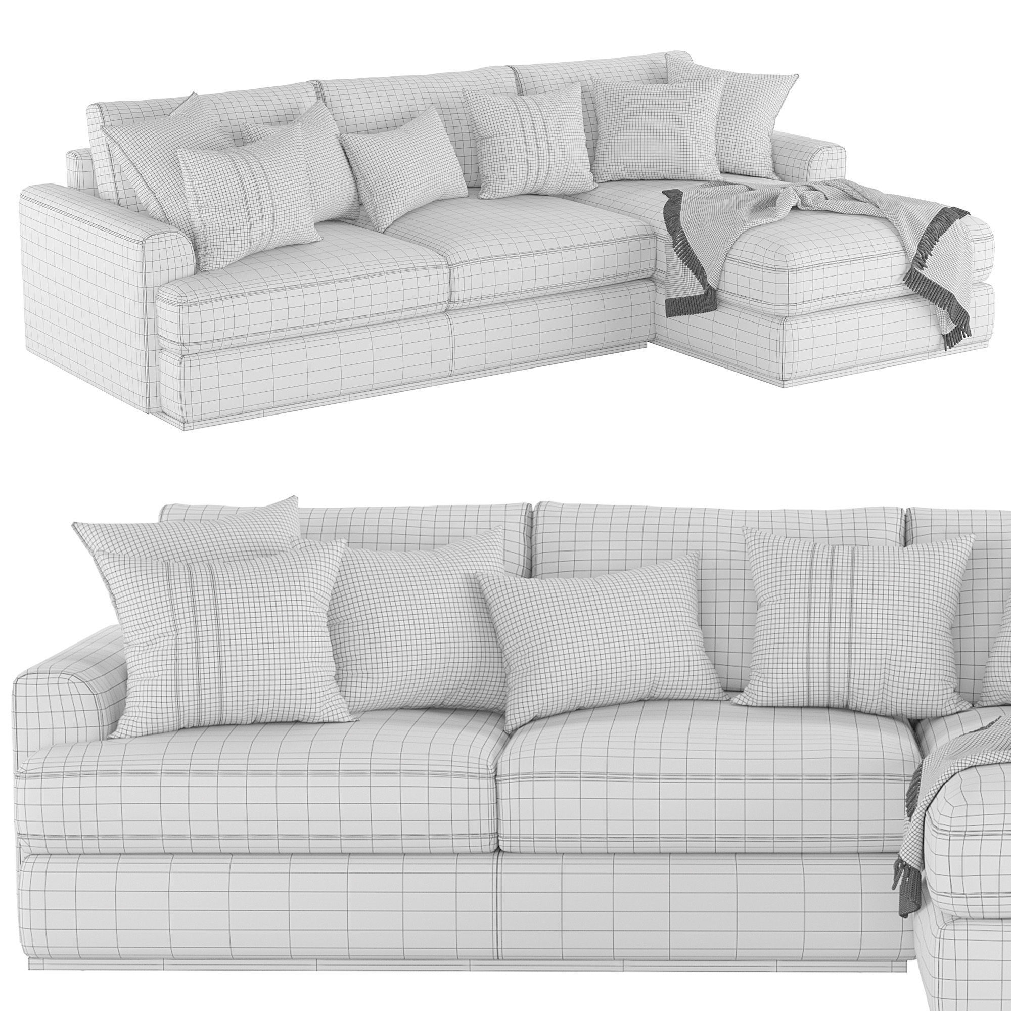 Nixon Modular Sofa 3D model_1