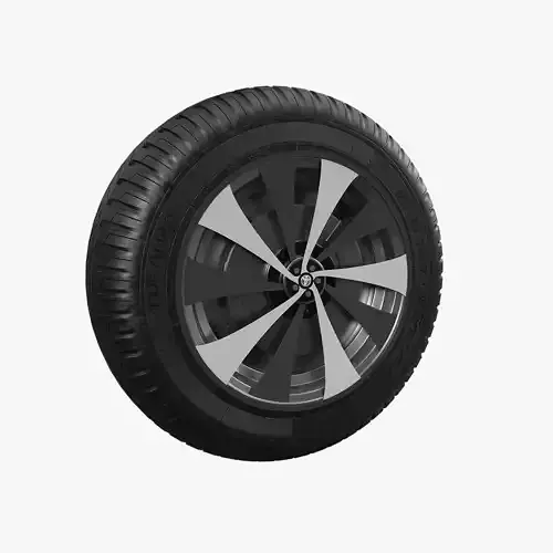 Car Tire And wheel model