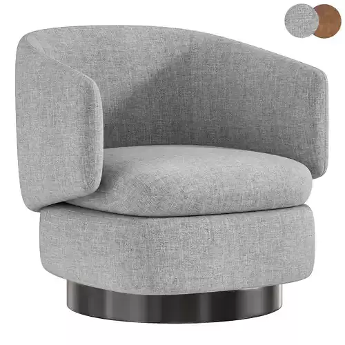 Scarpa Swivel Chair By Lexdeco Collection 3D model