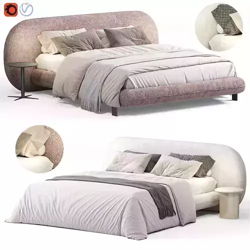 Wabi bed by sabaitalia