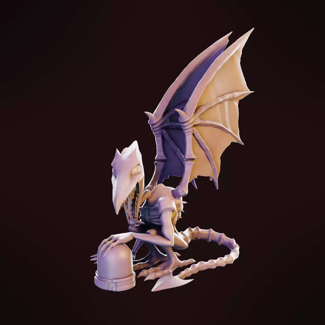Ridley - Super Metroid 3D print model_0