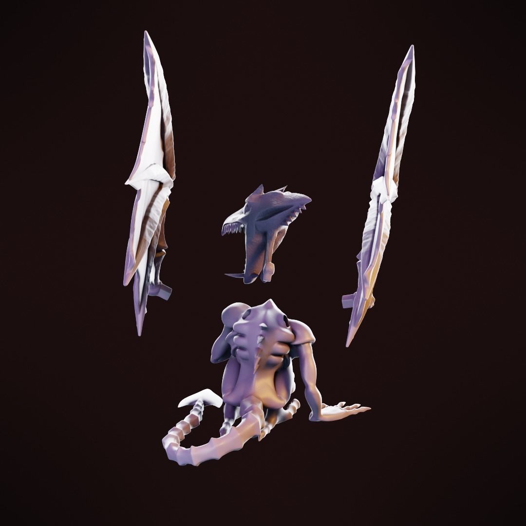 Ridley - Super Metroid 3D print model_15