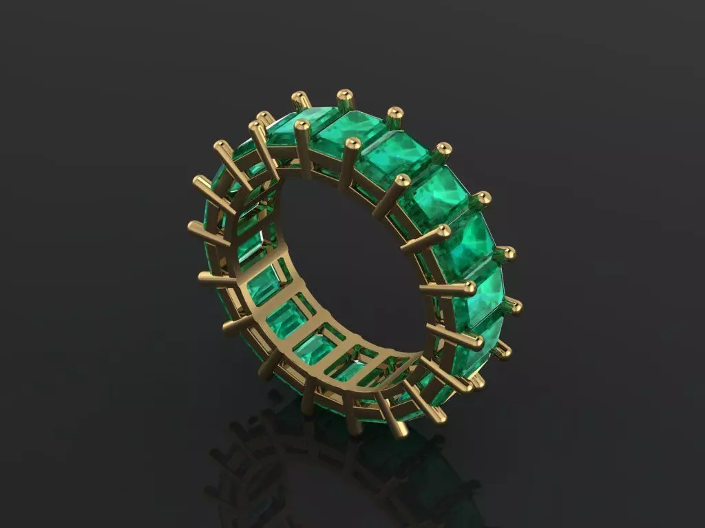 Infinity ring 3D print model_0