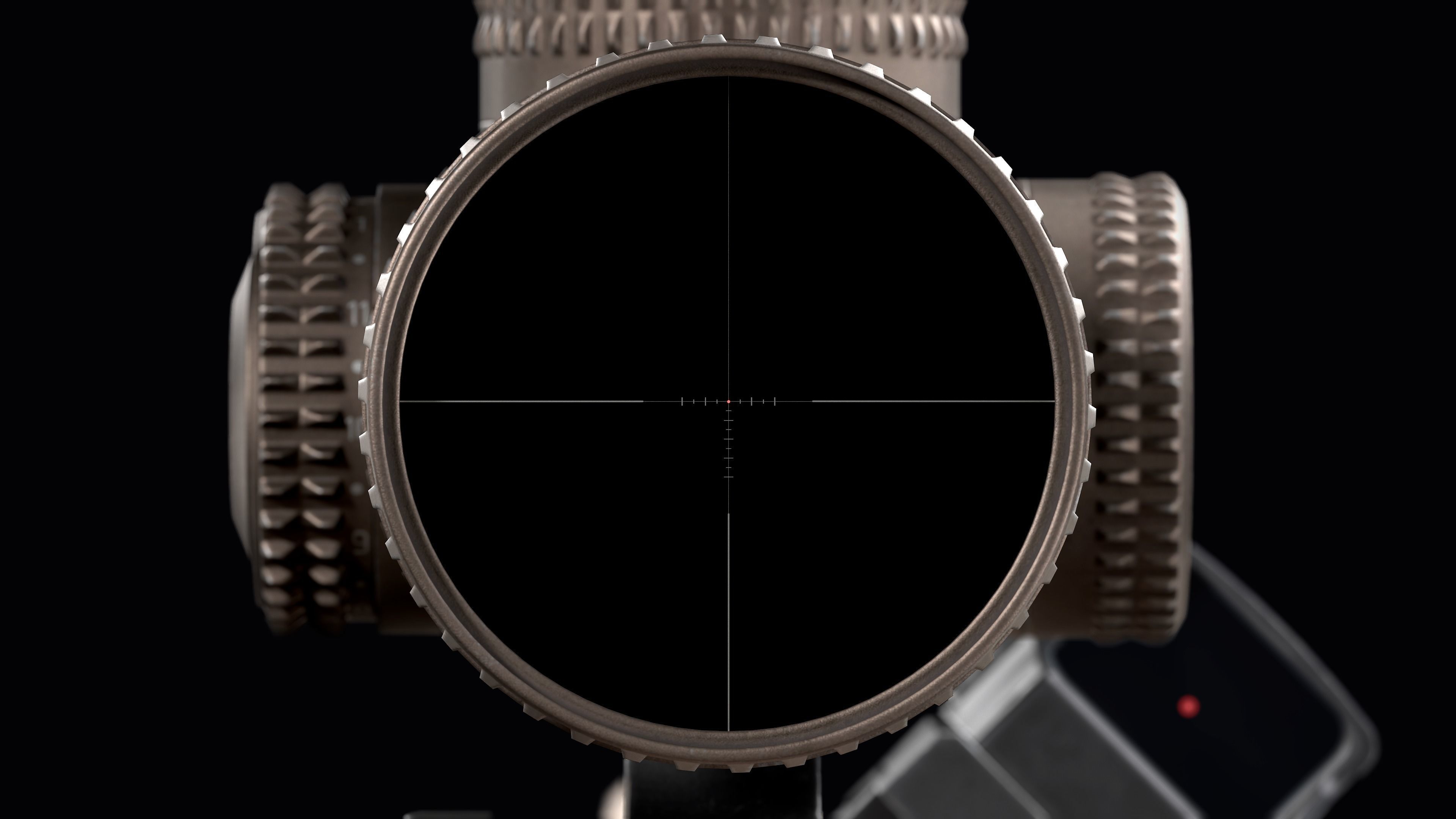 Tactical modular sniper rifle Remington R11 RSASS Low-poly 3D model_29