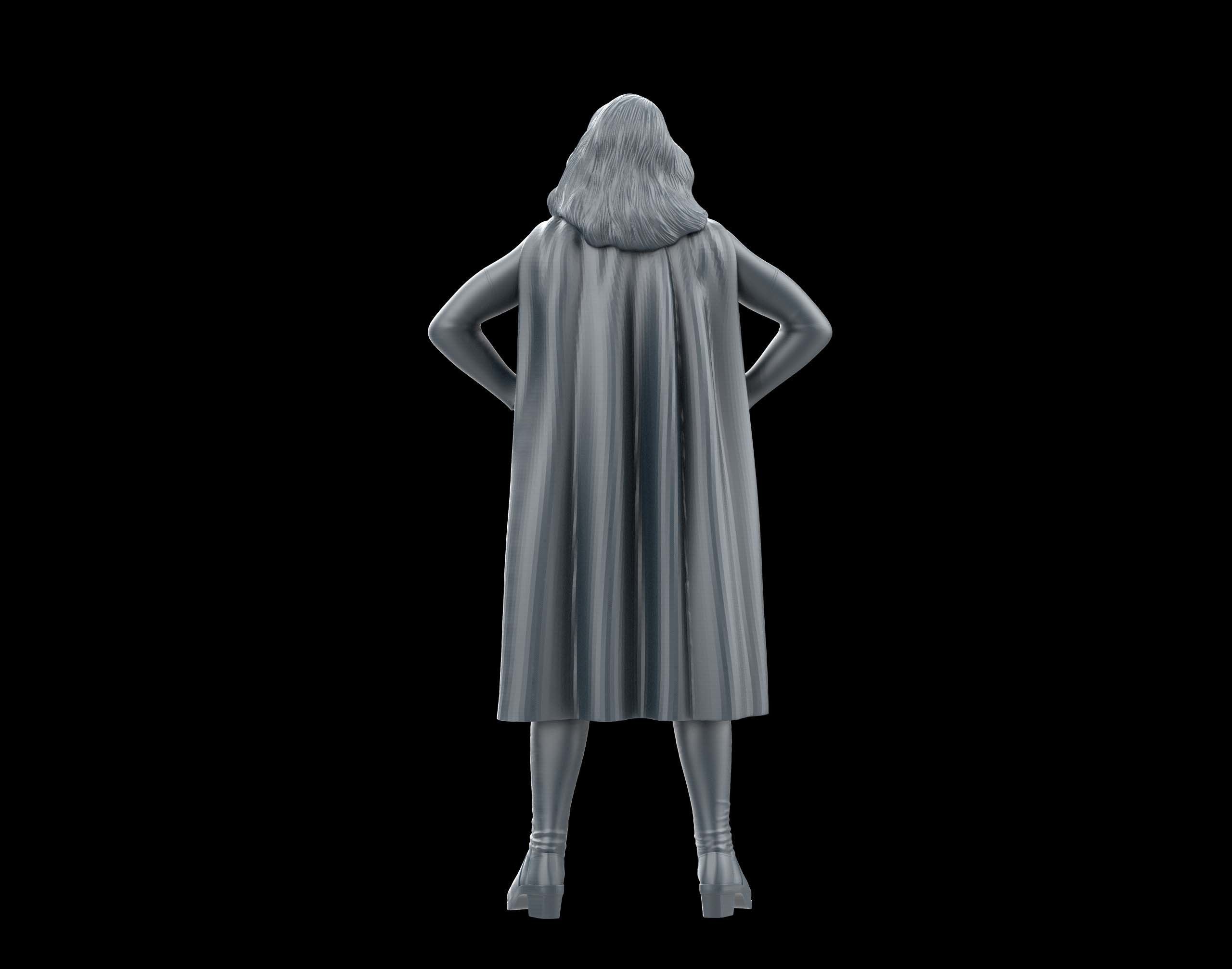 SUPERGIRL MELISSA BENOIST STL MODEL FOR PRINT 3D print model_7