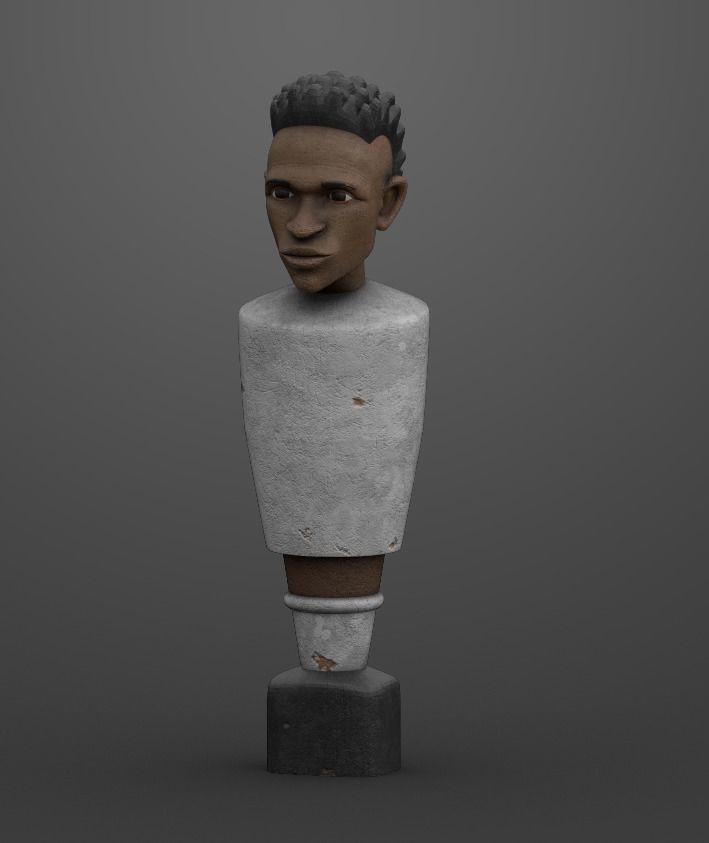 Vinicius figure 3D print model_2