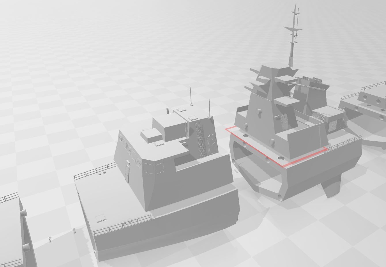 3d printed Corvette military Ship buyan Class 3D print model_5