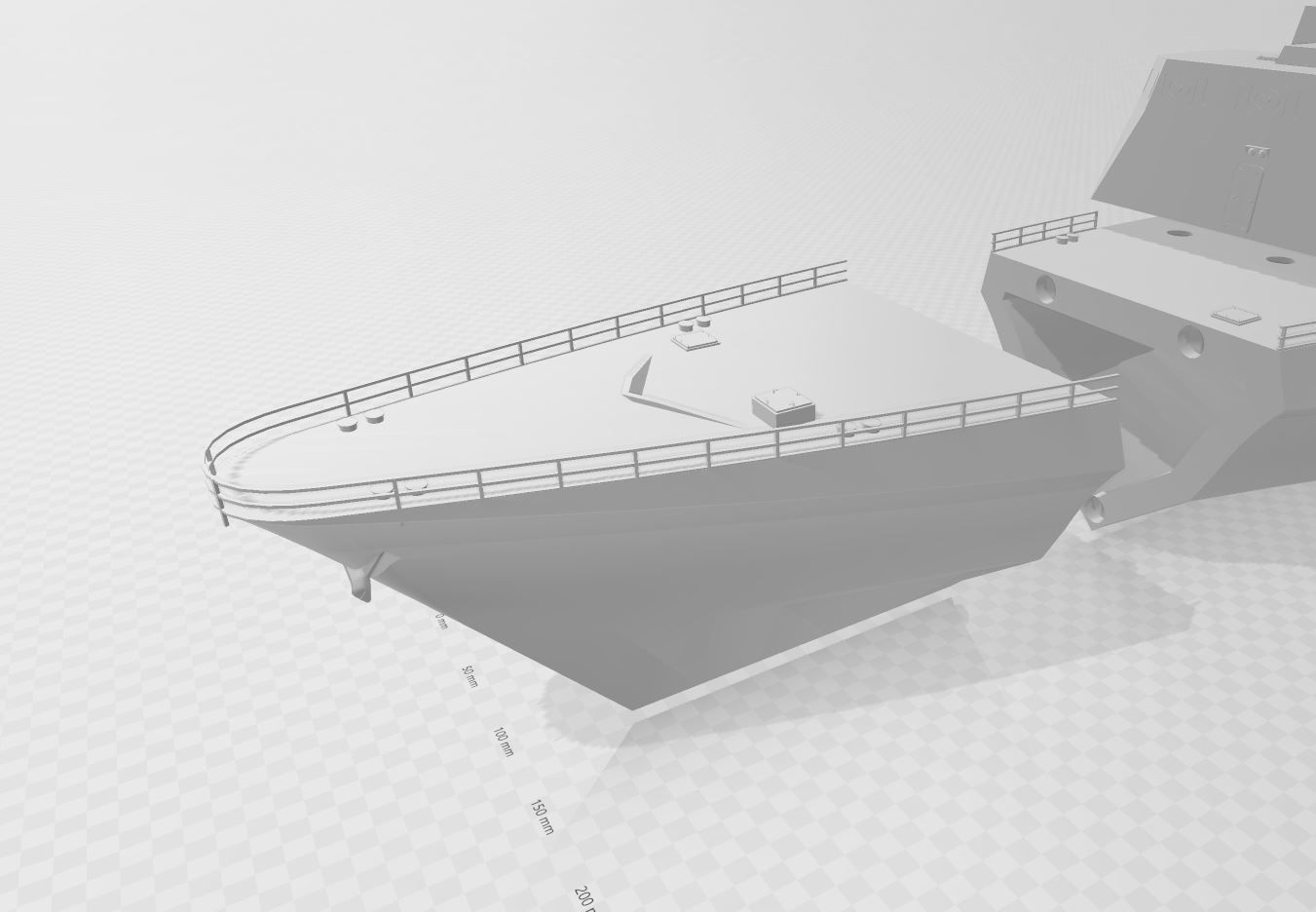 3d printed Corvette military Ship buyan Class 3D print model_4