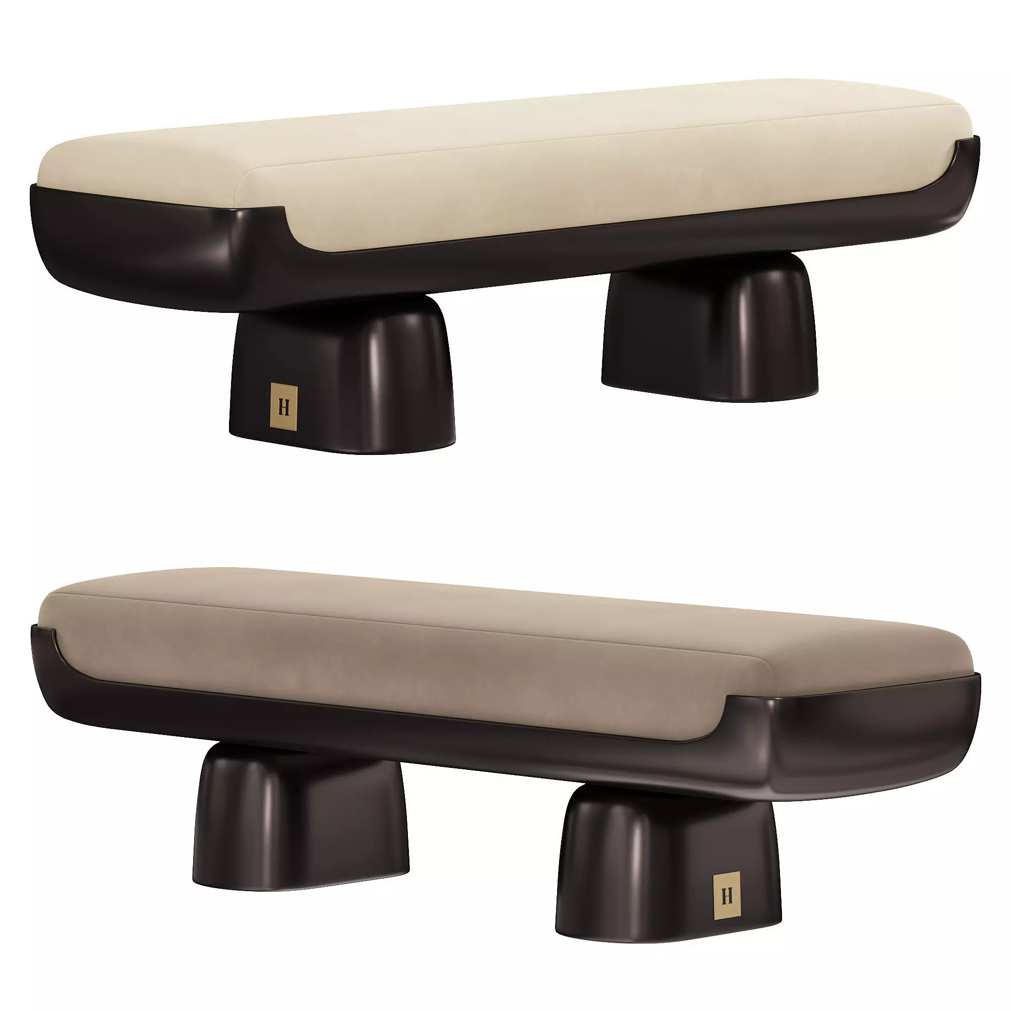 fifih bench by valdoluxury 3D model_0