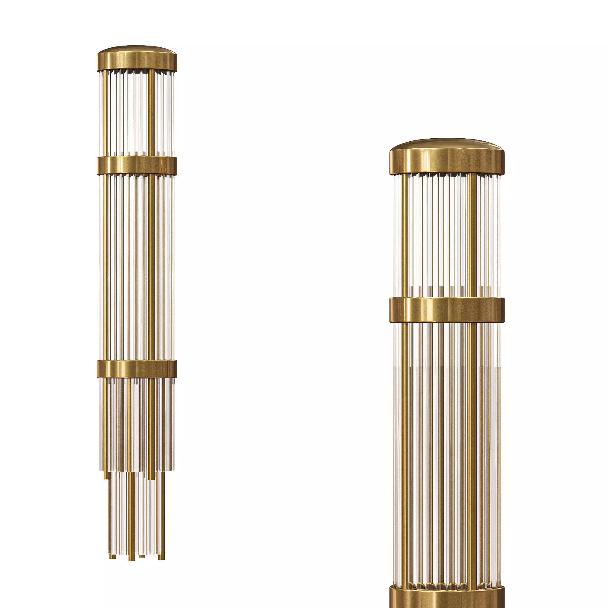 Pharo Wall Sconce LUXXU 3D model_0