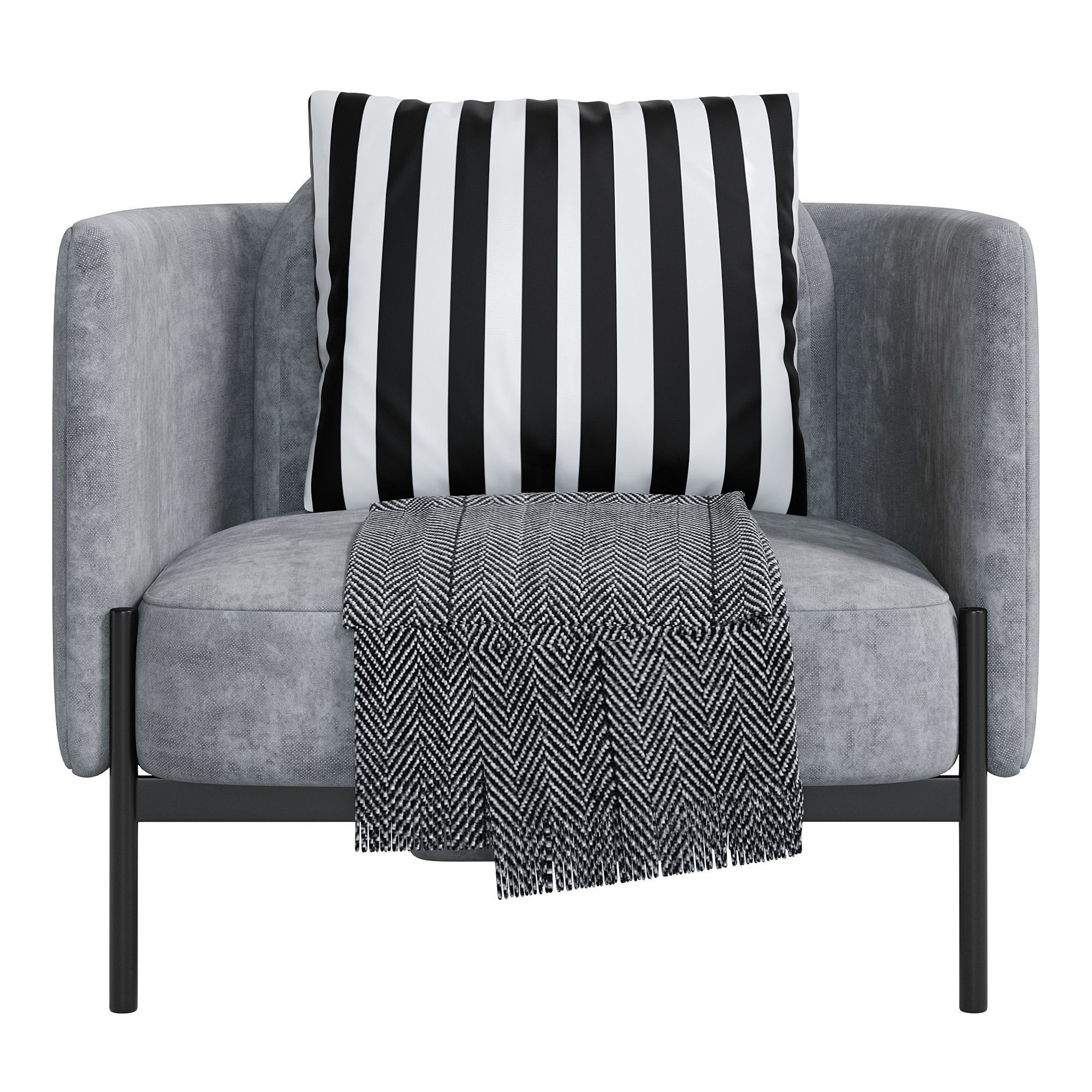 VIRGIN Armchair by Stels 3D model_1