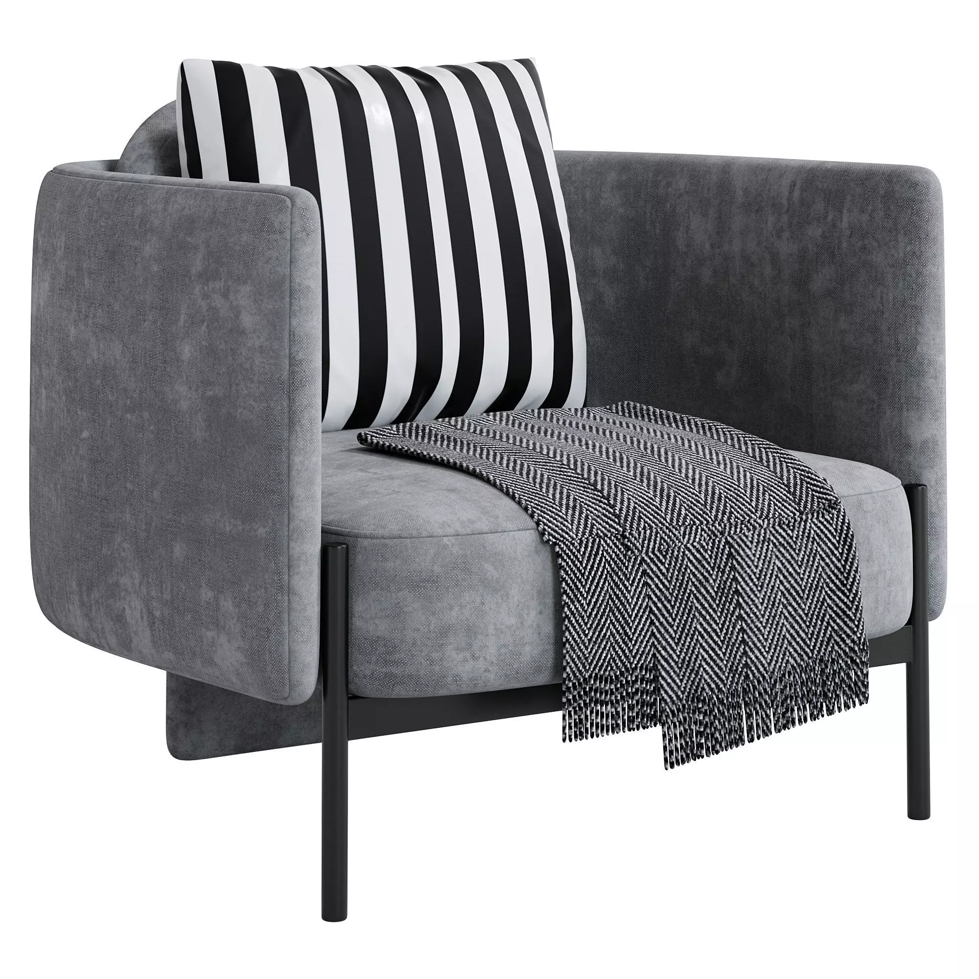 VIRGIN Armchair by Stels 3D model_0