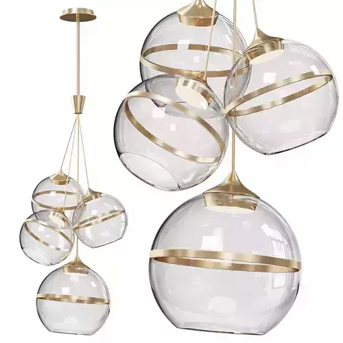 Bistro Multi Light Pendant by lightology