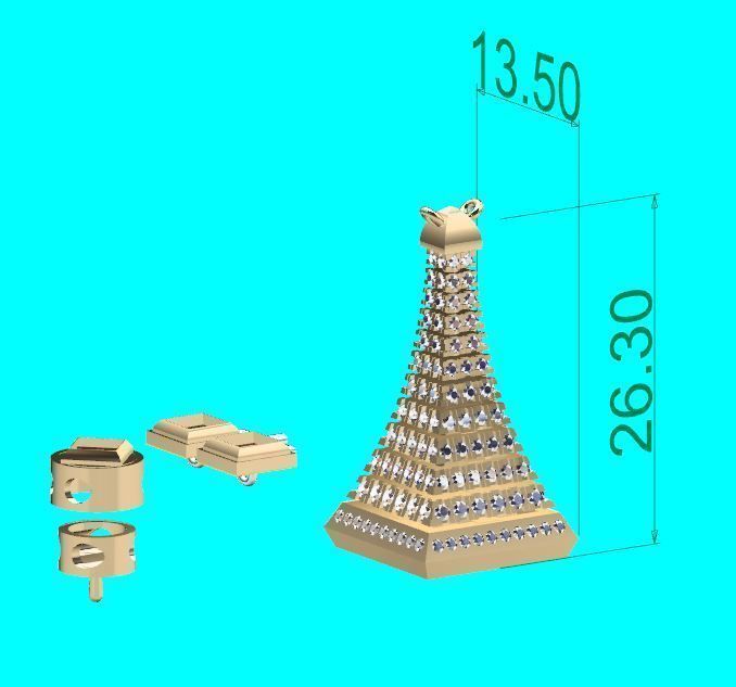 PENDANTS 3D print model_1