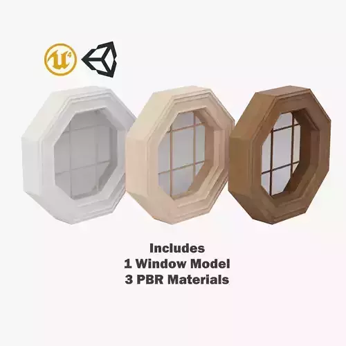 Octagon Porthole Window