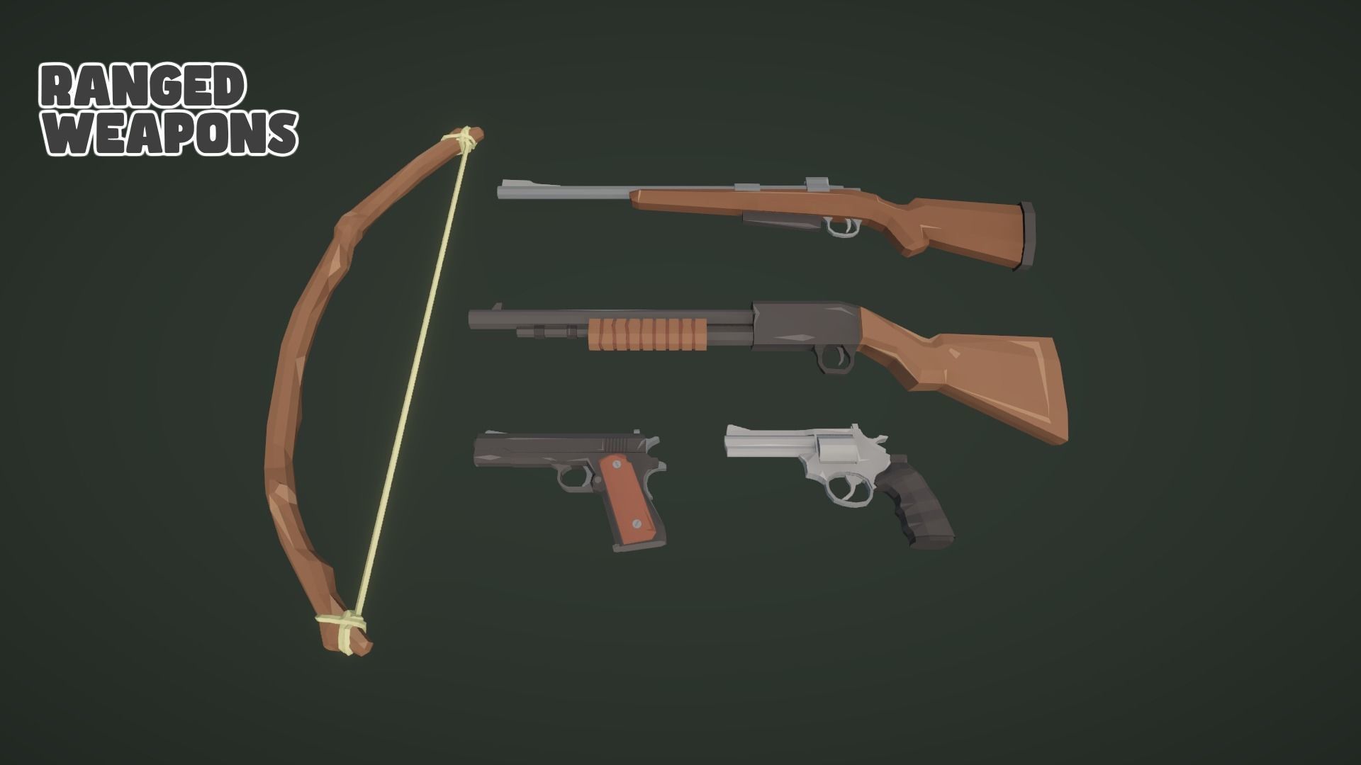 Low World - Survival Game Kit Low-poly 3D model_24