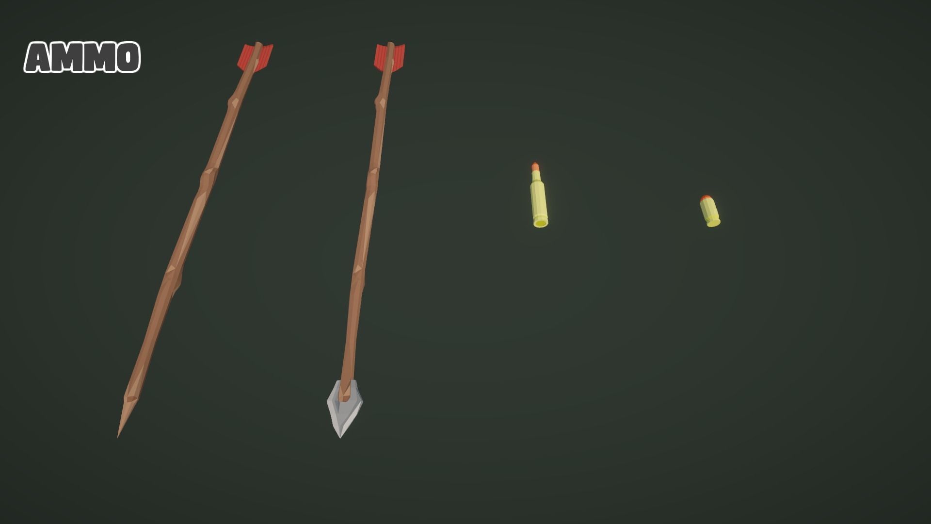 Low World - Survival Game Kit Low-poly 3D model_3