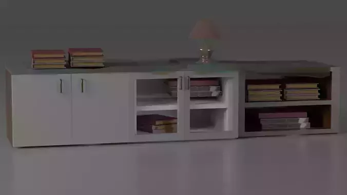 Modern Wood Entertainment Centre 