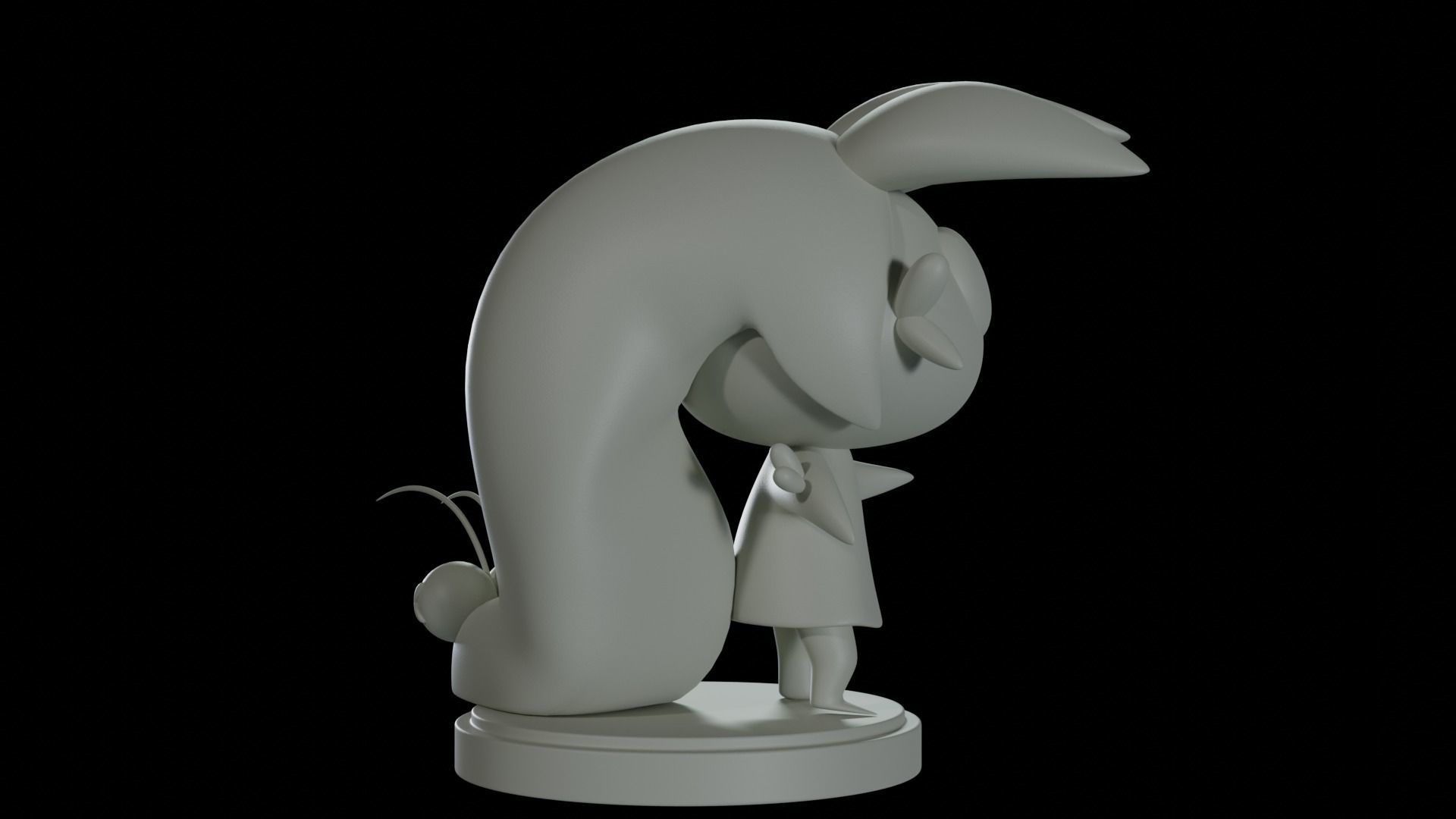 My own OC Roar 3D model 3D printable | CGTrader