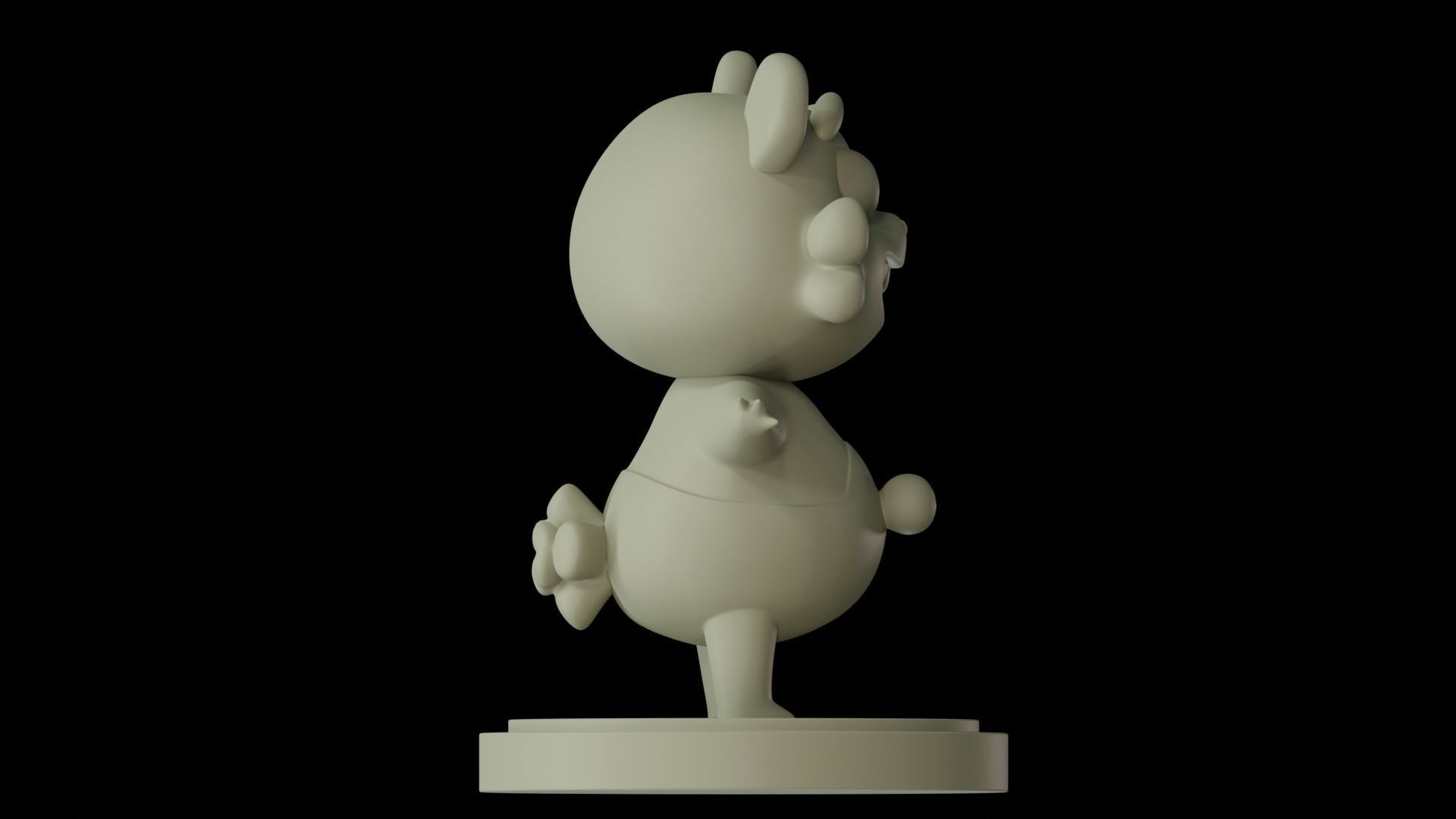 Panda Free 3D print model_6